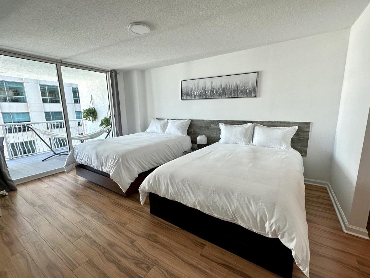 City & Sea View+Free Parking Modern Condo ไมอามี ภายนอก รูปภาพ